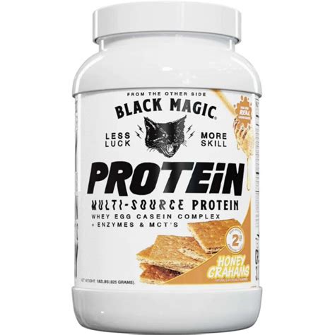Stay Full and Satisfied with Blavk Magic Multi Source Protein